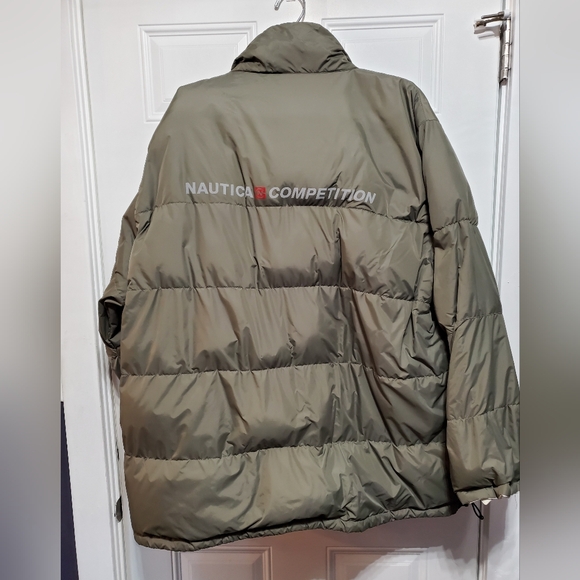 Vintage Nautica Competition Down Reversible Jacket size XXL - Picture 4 of 16